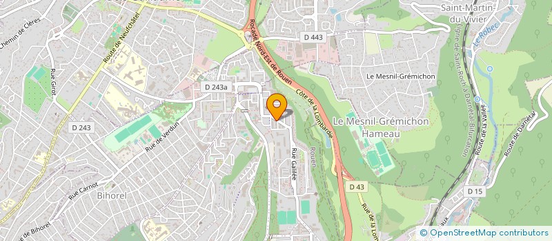localisation de l'entreprise LAVDISRTI à ROUEN
