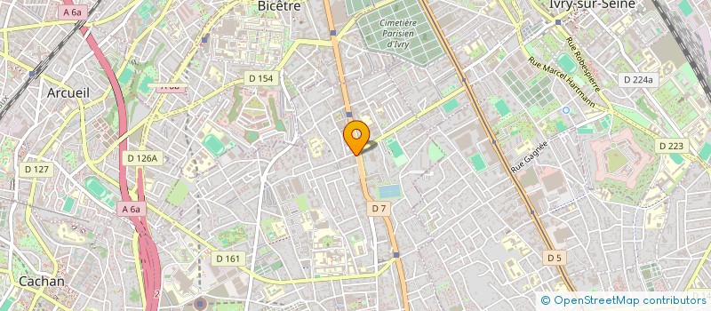 localisation de l'entreprise LAVE FOR YOU à VILLEJUIF