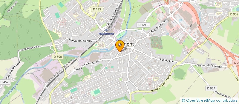 localisation de l'entreprise LAVE LINGE à HAUTMONT