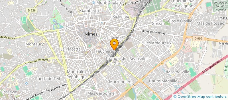 localisation de l'entreprise LAVE MAX SARL à NIMES