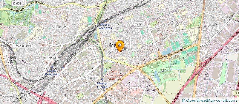 localisation de l'entreprise LAVE-NET à MASSY