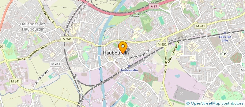 localisation de l'entreprise LAVE POINT HAUBOURDIN à HAUBOURDIN