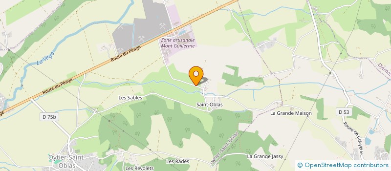 localisation de l'entreprise LAVE TA CHAUSSETTE à OYTIER-SAINT-OBLAS