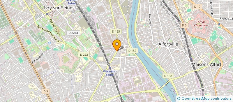 localisation de l'entreprise LAVE TOUT PROPRE à VITRY-SUR-SEINE