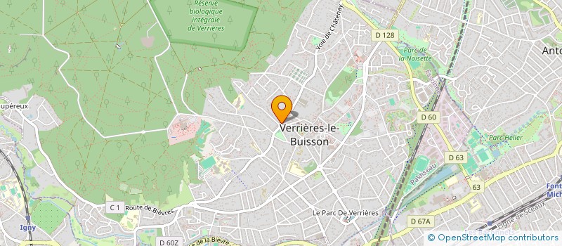 localisation de l'entreprise LAVE'UB à VERRIERES-LE-BUISSON