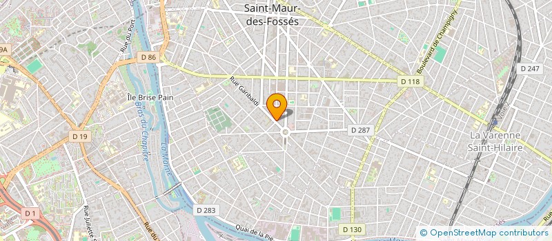 localisation de l'entreprise LAVECO MULTISERVICES à SAINT-MAUR-DES-FOSSES