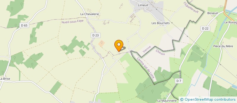 localisation de l'entreprise LAVELINE  PARIS