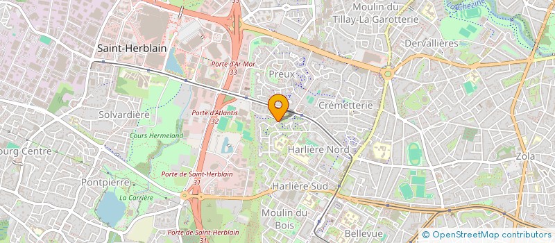 localisation de l'entreprise LAVELO SERVICES  SAINT-HERBLAIN