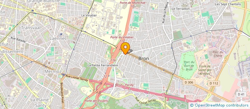 localisation de l'entreprise LAVENIR PAULE  BRON