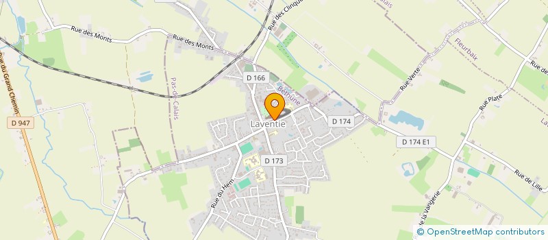 localisation de l'entreprise LAVENTIE OXIGENE  LAVENTIE