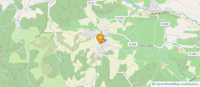 localisation de l'entreprise LAVENTURE  VILLELONGUE-D'AUDE