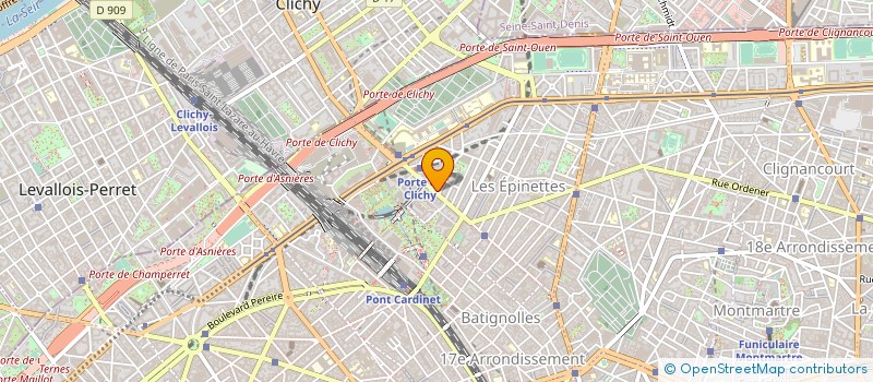 localisation de l'entreprise LAVERAN  PARIS