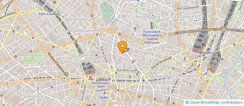 localisation de l'entreprise LAVERIE ARC EN CIEL à PARIS