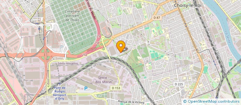 localisation de l'entreprise LAVERIE AUTOMATIQUE 94  THIAIS