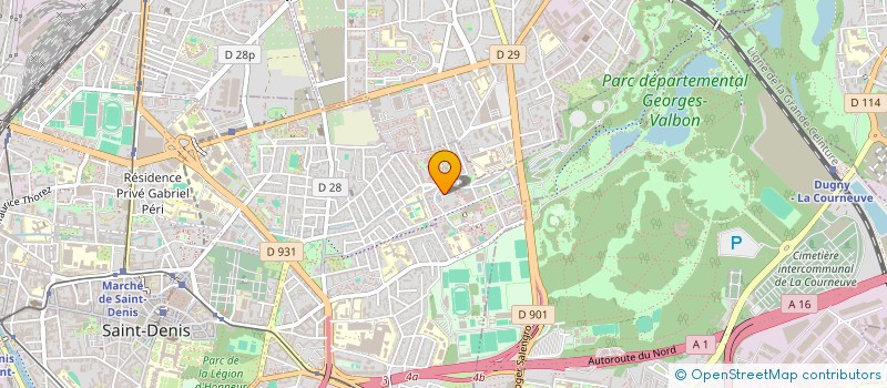 localisation de l'entreprise LAVERIE AUTOMATIQUE FLOREAL à SAINT-DENIS