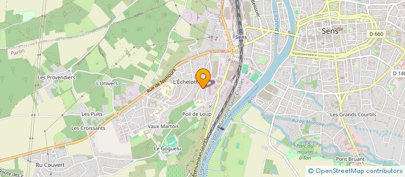 localisation de l'entreprise LAVERIE AUTOMATIQUE STELLA-CLEAN  PARON