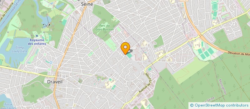 localisation de l'entreprise LAVERIE BERGERIES à DRAVEIL