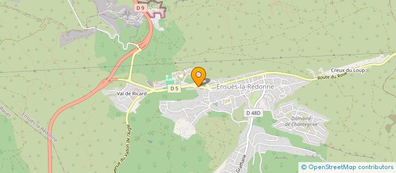 localisation de l'entreprise LAVERIE BULLES à ENSUES-LA-REDONNE