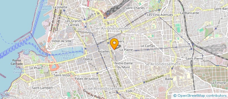 localisation de l'entreprise LAVERIE CLEAN'UP à MARSEILLE