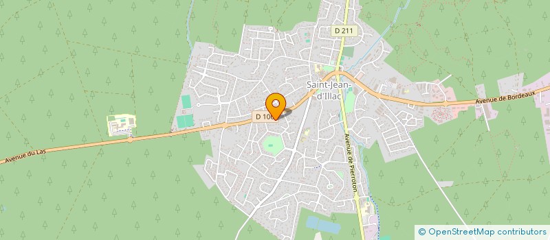 localisation de l'entreprise LAVERIE COSY CLEAN BORDEAUX  MERIGNAC