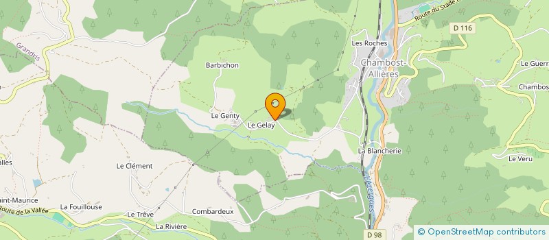 localisation de l'entreprise LAVERIE DE L AZERGUE à LAMURE-SUR-AZERGUES