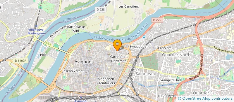 localisation de l'entreprise LAVERIE DES IT à AVIGNON