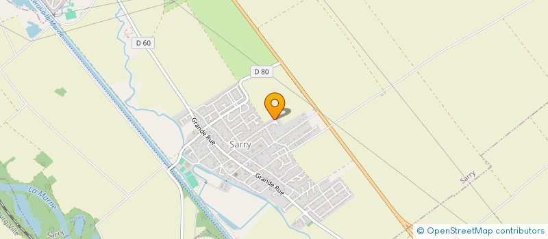 localisation de l'entreprise LAVERIE DES URSULINES  CHALONS-EN-CHAMPAGNE