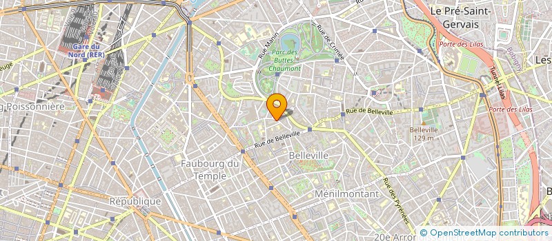 localisation de l'entreprise LAVERIE DU CARREFOUR  PARIS