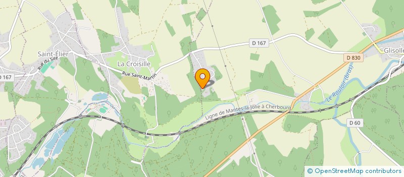 localisation de l'entreprise LAVERIE DU COSNIER à GLISOLLES