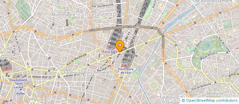 localisation de l'entreprise LAVERIE DU NORD  PARIS