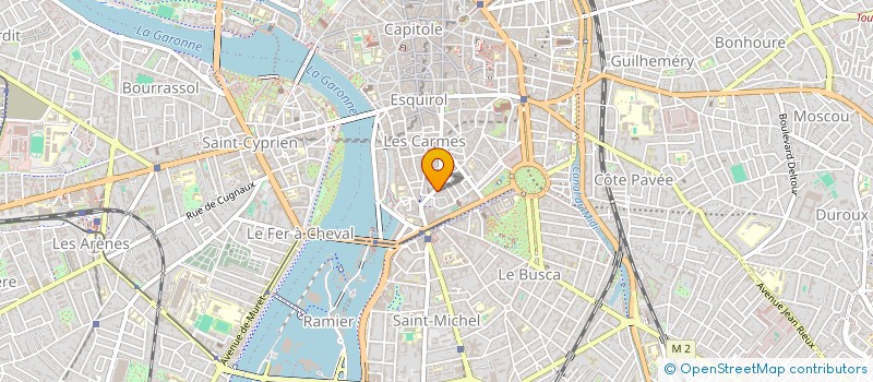 localisation de l'entreprise LAVERIE DU PARLEMENT à TOULOUSE