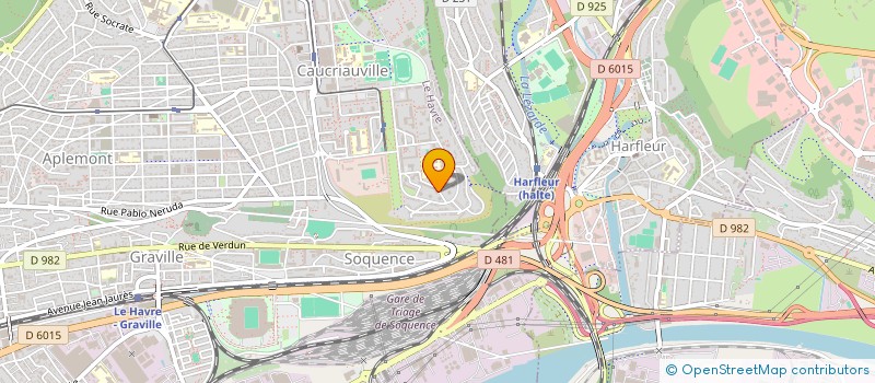 localisation de l'entreprise LAVERIE DU PRE FLEURI à LE HAVRE