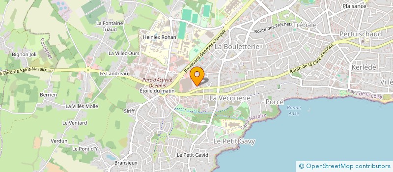 localisation de l'entreprise LAVERIE DUO R&D  SAINT-NAZAIRE