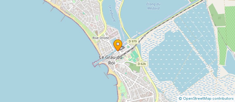 localisation de l'entreprise LAVERIE FRED  LE GRAU-DU-ROI