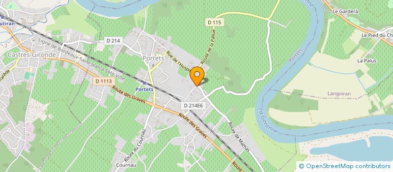 localisation de l'entreprise LAVERIE GINKO  PORTETS