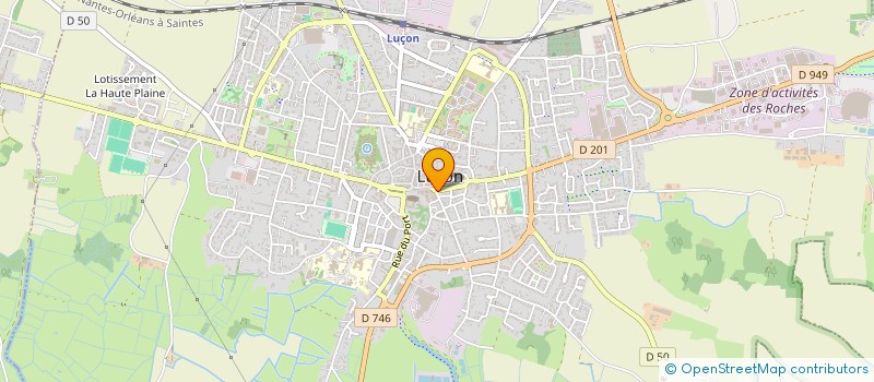 localisation de l'entreprise LAVERIE LUCONNAISE à LUCON