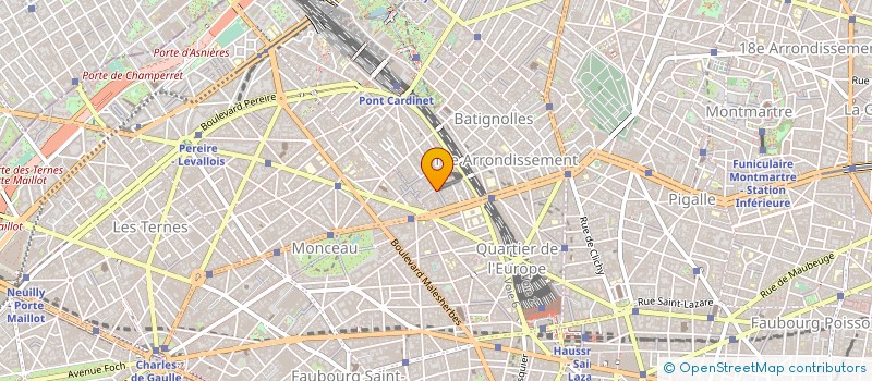 localisation de l'entreprise LAVERIE M G à PARIS