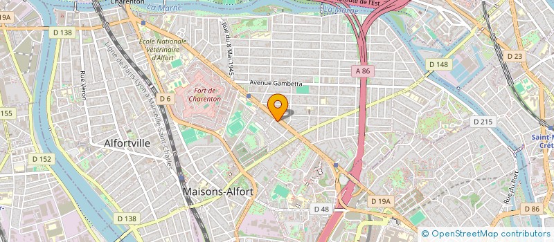 localisation de l'entreprise LAVERIE MAISONS ALFORT à MAISONS-ALFORT