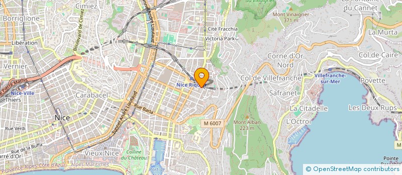 localisation de l'entreprise LAVERIE MENIAOUI à NICE