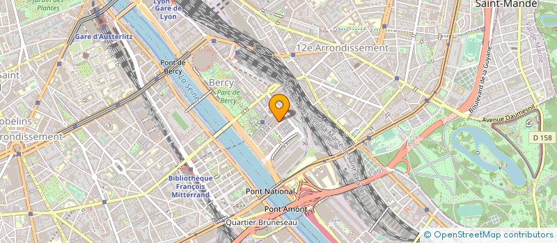 localisation de l'entreprise LAVERIE NETTOYAGE PRESSING LNP DIFFUSION à PARIS