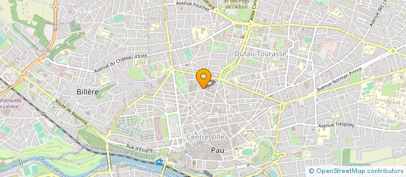 localisation de l'entreprise LAVERIE O FOIRAIL à PAU