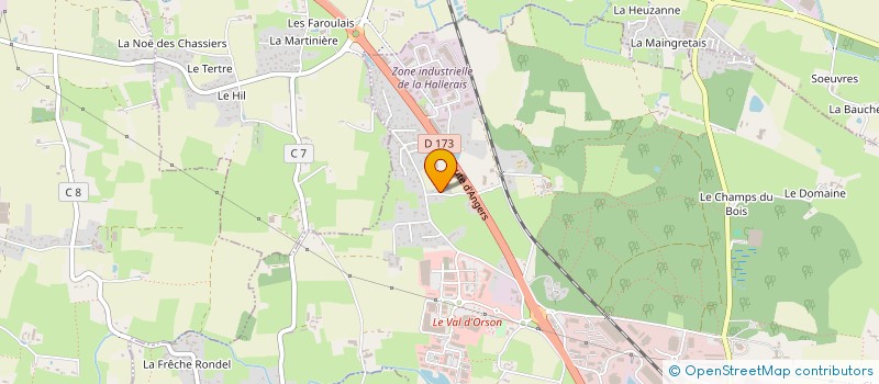 localisation de l'entreprise LAVERIE RENNES KAROLI à VERN-SUR-SEICHE
