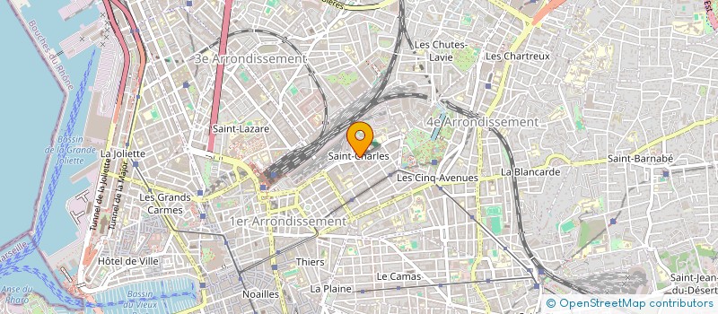 localisation de l'entreprise LAVERIE RJS à MARSEILLE