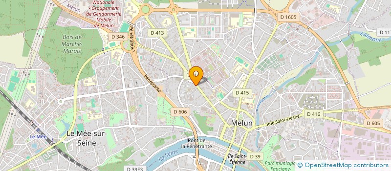 localisation de l'entreprise LAVERIE SERVICES  MELUN