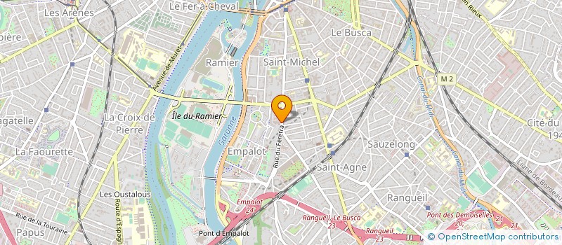 localisation de l'entreprise LAVERIE ST ROCH à TOULOUSE