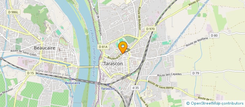 localisation de l'entreprise LAVERIE TITO à TARASCON