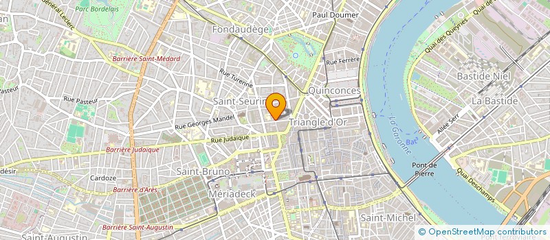 localisation de l'entreprise LAVERIES BORDELAISES à BORDEAUX