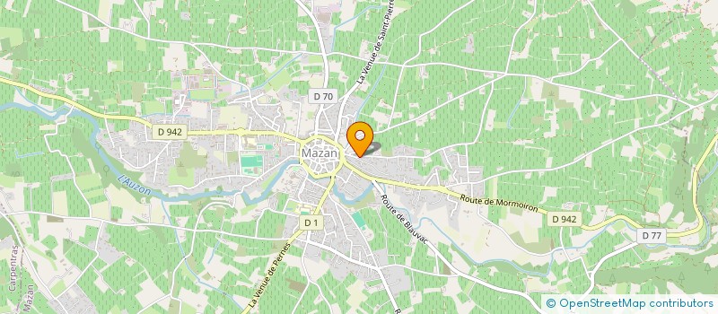 localisation de l'entreprise LAVERIES FRANCAISES  MAZAN