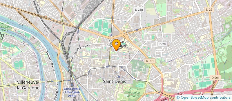 localisation de l'entreprise LAVERIES PATE PHILIPPE à SAINT-DENIS