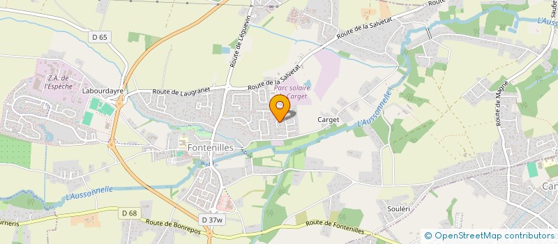localisation de l'entreprise LAVERIS LOLIB à FONTENILLES